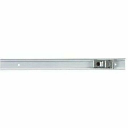 BEST HINGES 72in 6ft 2 Door Steel Track with Pivot Bracket # 522120 White Finish BF300172